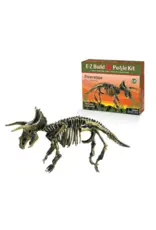Wowtoyz E-Z Build 3D Puzzle Kit - Triceratops Skeleton Fossil