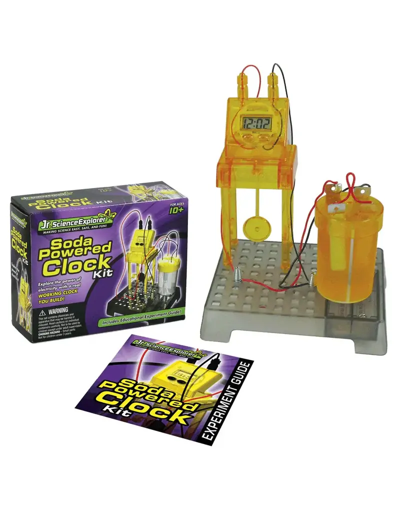 Wowtoyz Soda Powered Clock Kit