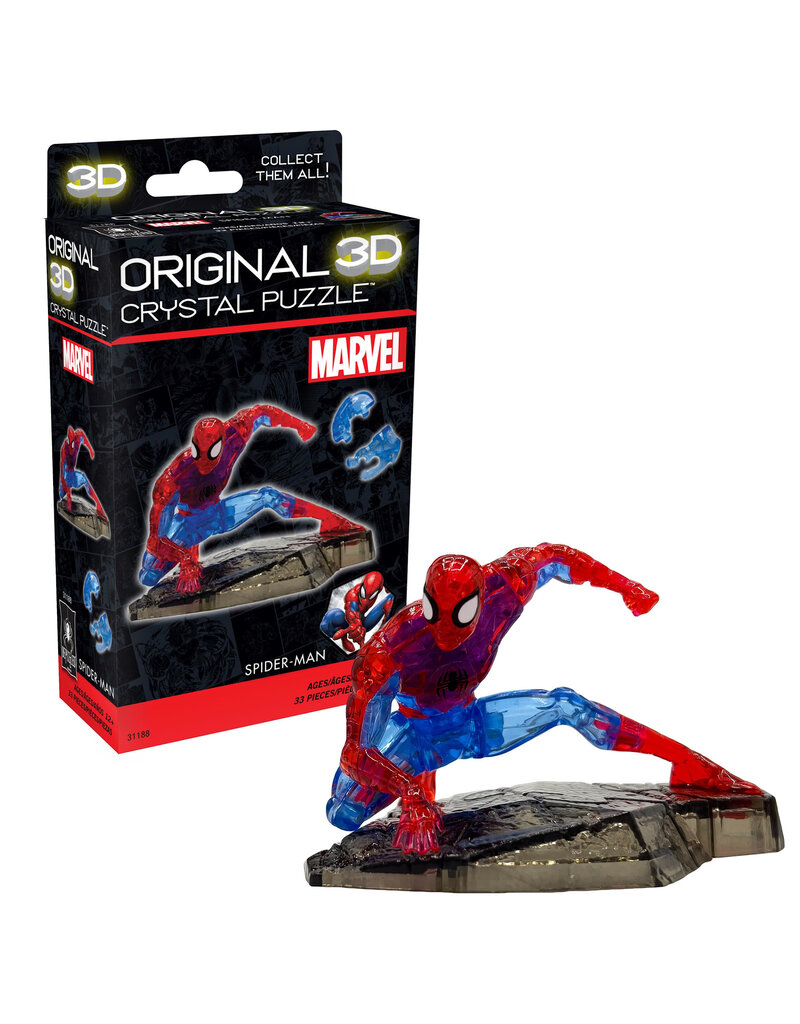 University Games Marvel Original 3D Crystal Puzzle - Spider-Man