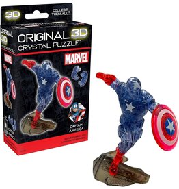 University Games Marvel Original 3D Crystal Puzzle - Captain America