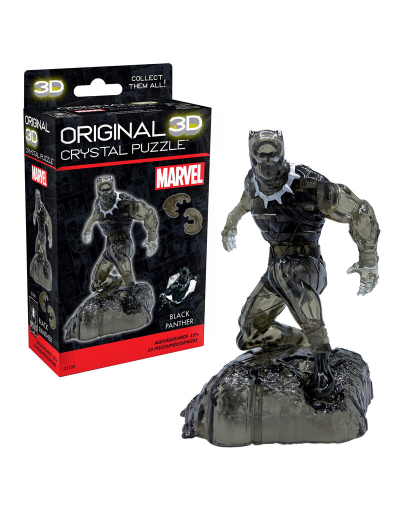 University Games Marvel Original 3D Crystal Puzzle - Black Panther