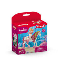 Schleich Mermaid Feya on Underwater Unicorn