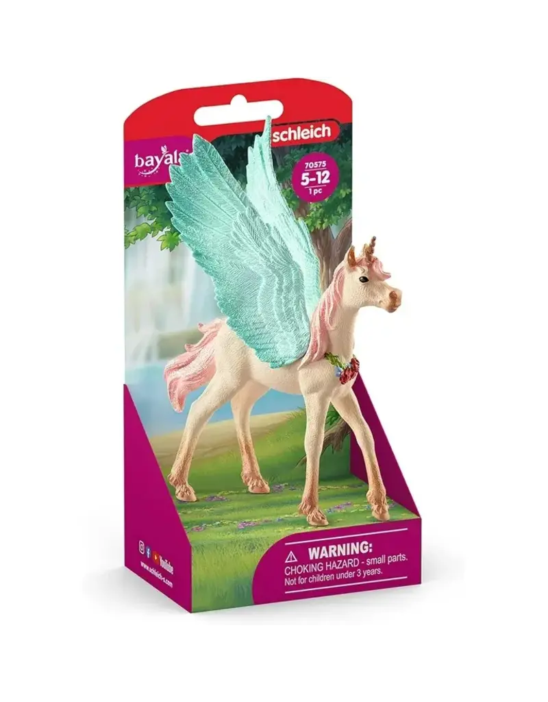 Schleich Decorated Unicorn Pegasus Foal