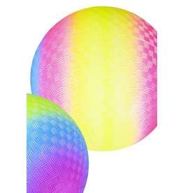 The toy network Rainbow Playground Ball (9") color will vary sold single