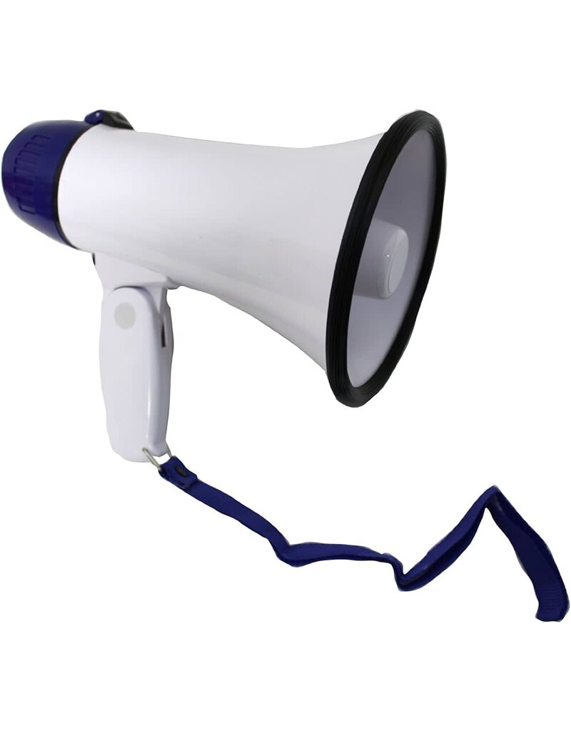 The toy network Supporter's Battery Operated Megaphone ( Blue; Red )