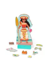 Melissa & Doug Moana Wooden Magnetic Dress Up