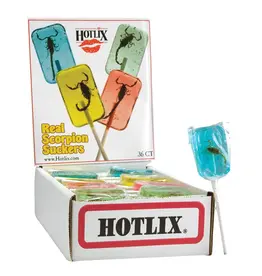 FAIRE Hotflix Real! Scorpion Suckers - strawberry Sold Individually)