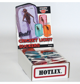 FAIRE Hotflix Real! Cricket Lick-It Suckers - Grape (Sold Individually)