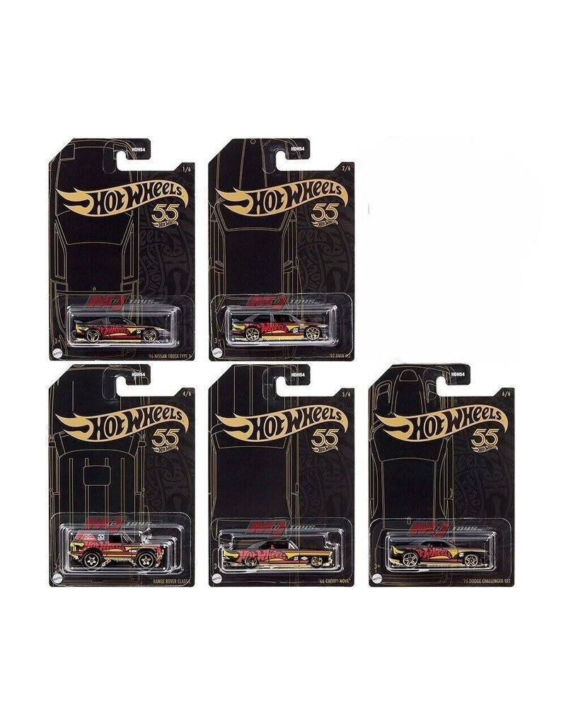 Empire Discount Hot Wheels Pearl and Diamond 55th Anniversary (Assorted, Styles Will Vary)