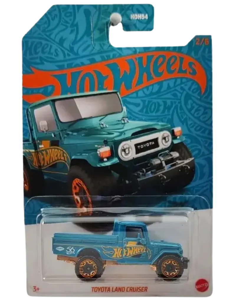 Mattel Hot Wheels Basic Car Assortment - Toyota Land Cruiser