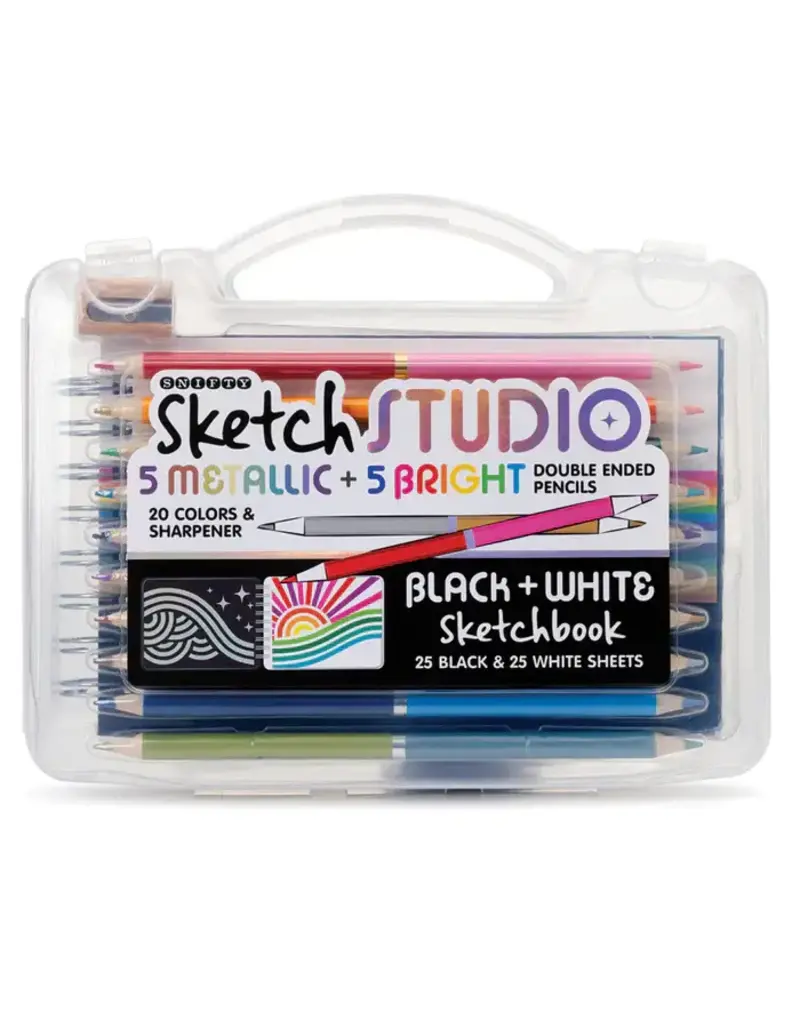SNIFTY Sketch Studio Black & White Travel Set