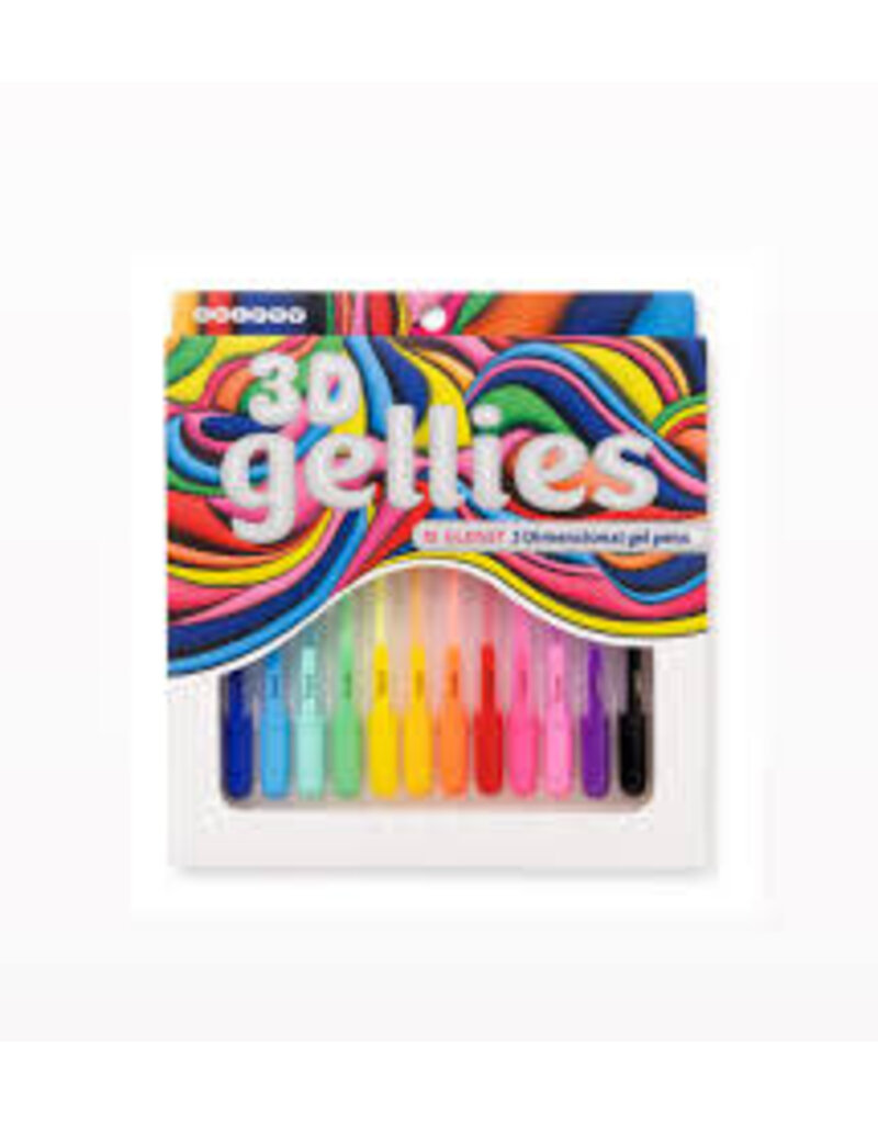 SNIFTY 3D Gellies - 3 Dimensional Glossy Gel Pens