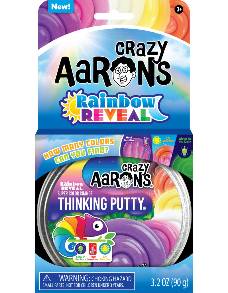 Crazy Aaron Putty Crazy Aaron's Thinking Putty Rainbow Reveal