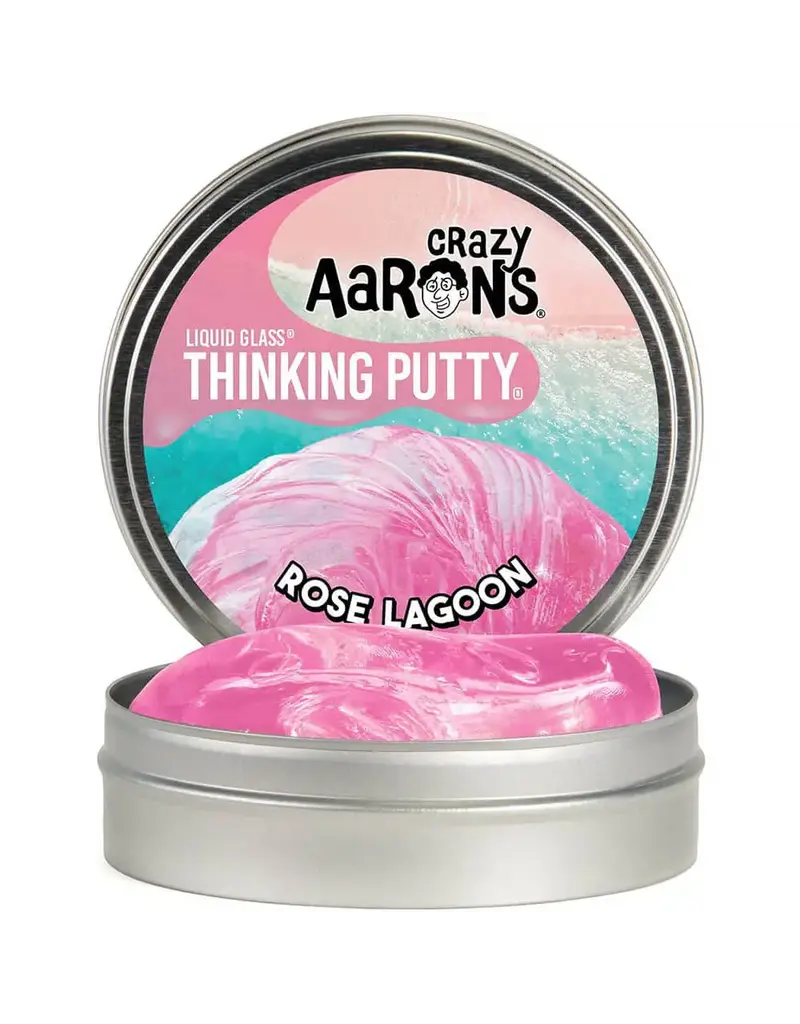Crazy Aaron Putty Crazy Aaron's Thinking Putty - Liquid Glass - Rose Lagoon