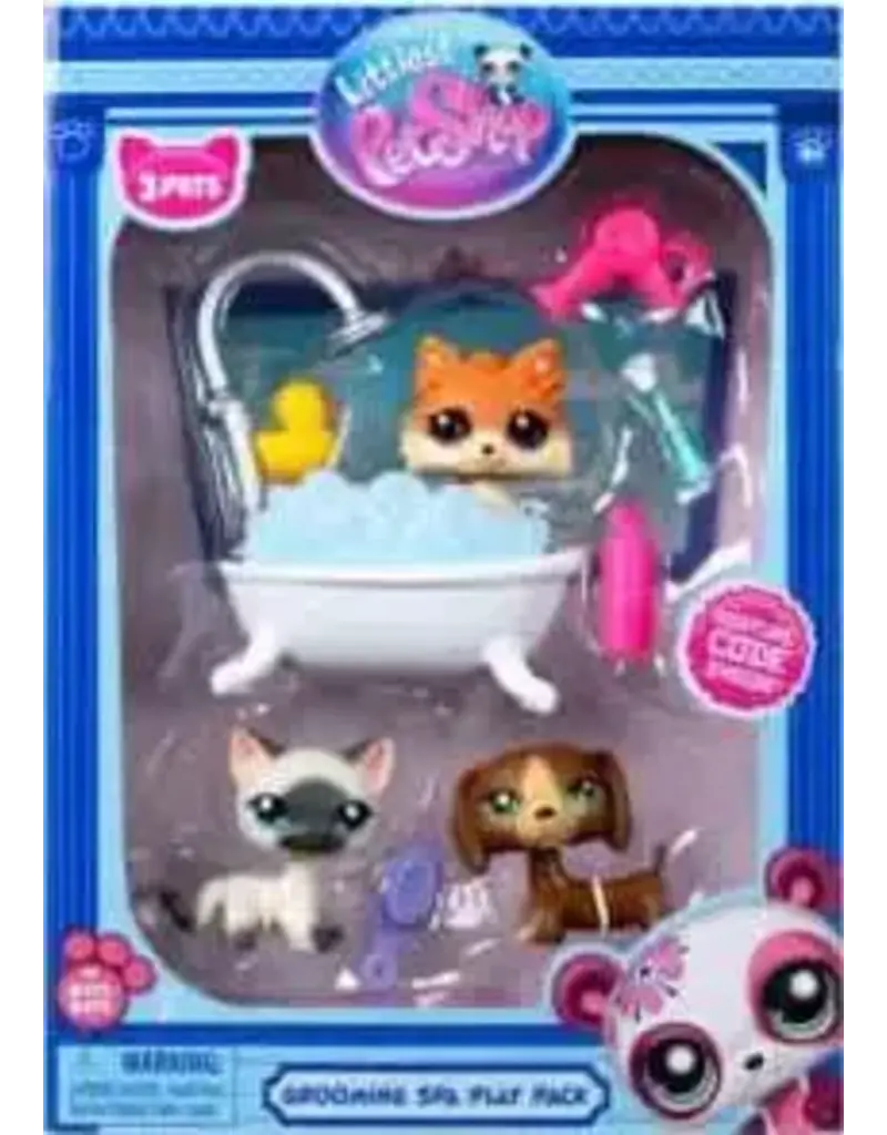 Schylling Littlest Pet Shop - Grooming Spa Play Set