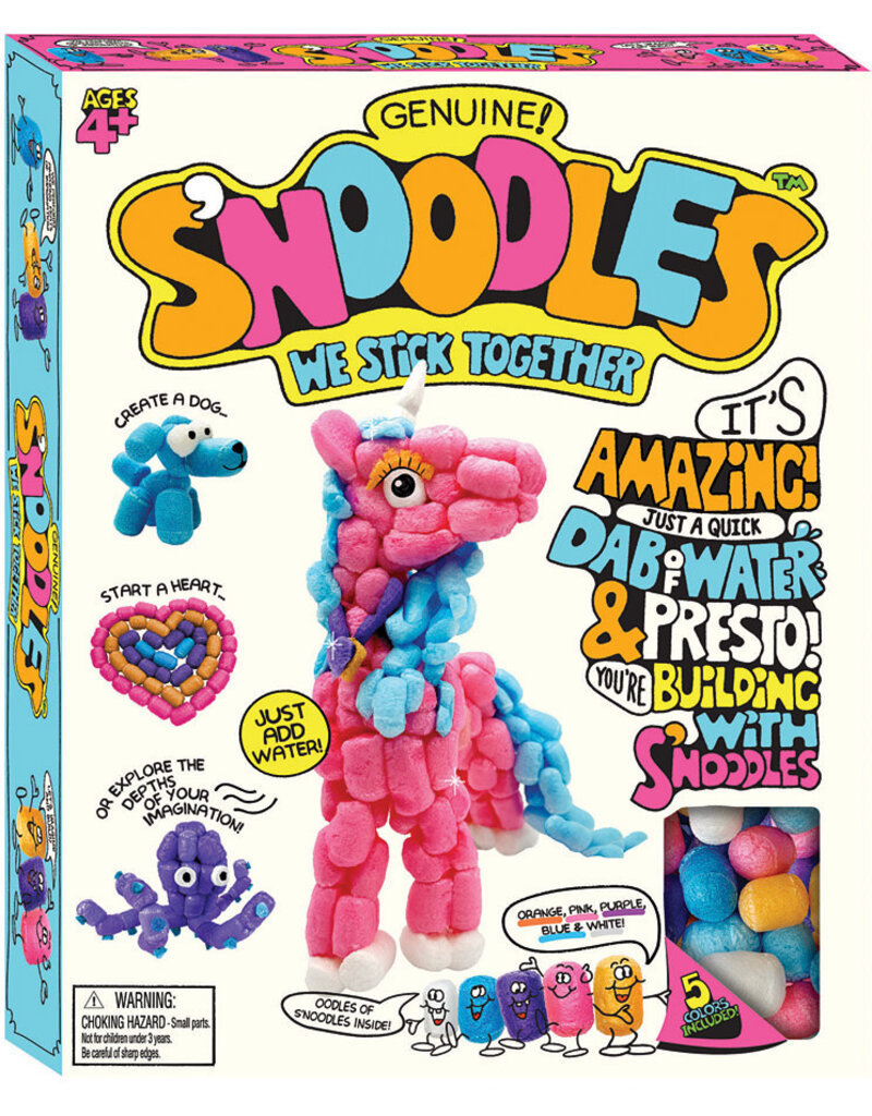 Schylling Toys S' Noodles Biodegradable Craft Kit - Pink