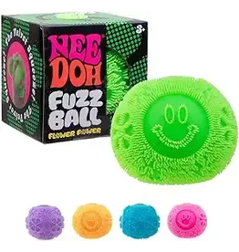 Schylling Toys Fidget Flower Power Fuzz Ball (Sold Individually; Colors Vary)