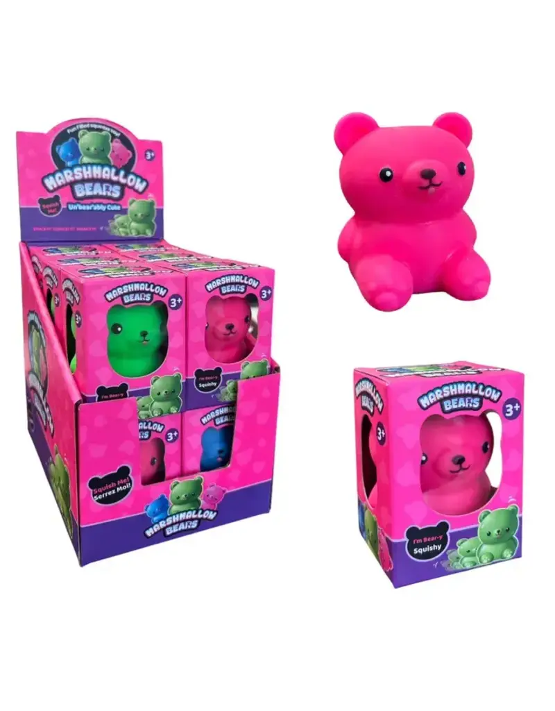 Handee Products Cute Marshmallow Bears