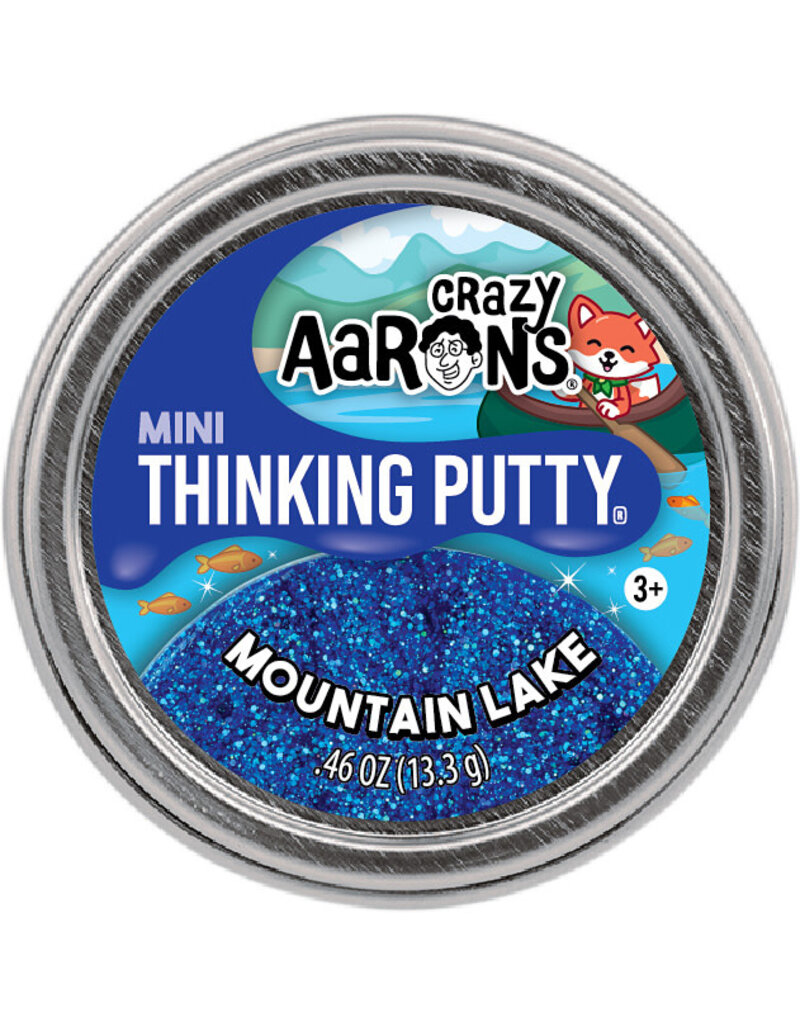 Crazy Aaron Putty Mountain Lake Campfire Crazy Aaron's Summer Sparkle Thinking Putty