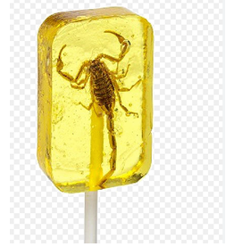 FAIRE Hotlix Real! Scorpion Suckers - Banana ( Sold Individually)