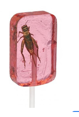 FAIRE Hotflix Real! Cricket Lick-It Suckers -  Strawberry (Sold Individually)