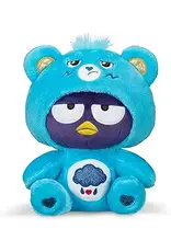 Basic Fun Inc. Plush Care Bears (8") - Hello Kitty  Dressed As Grumpy Bear (Blue)