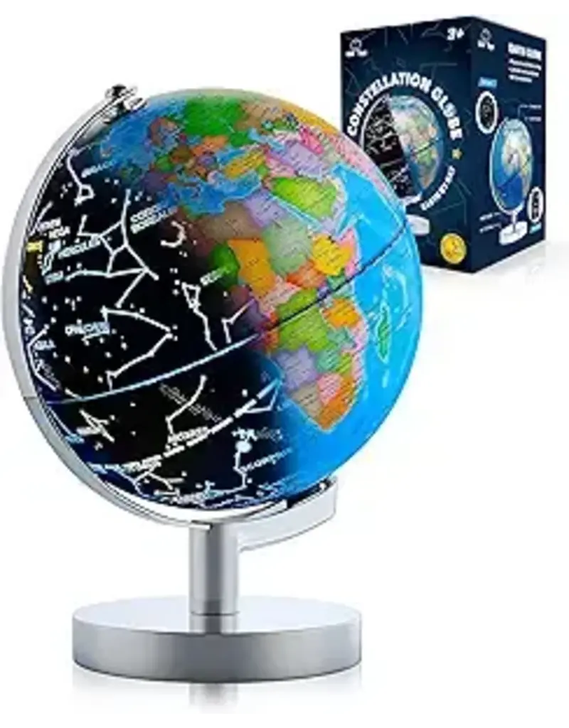 USA Toyz STEM 3-in-1 Light-Up Globe & Constellation