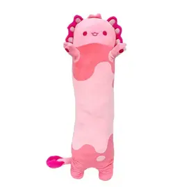 Showcase Long Animal Plush Body Pillow Axolotl