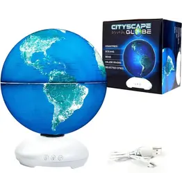 USA Toyz Cityscape LED Globe