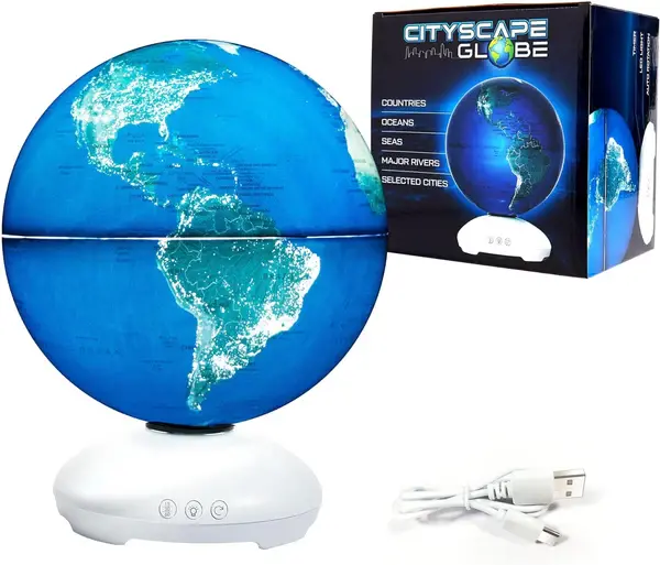 Cityscape LED Globe