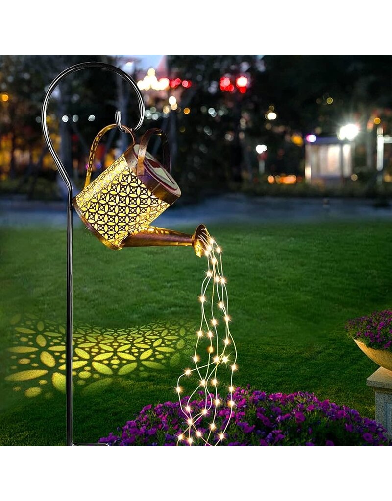 EP Design Lab Solar Fairy Light Watering Can