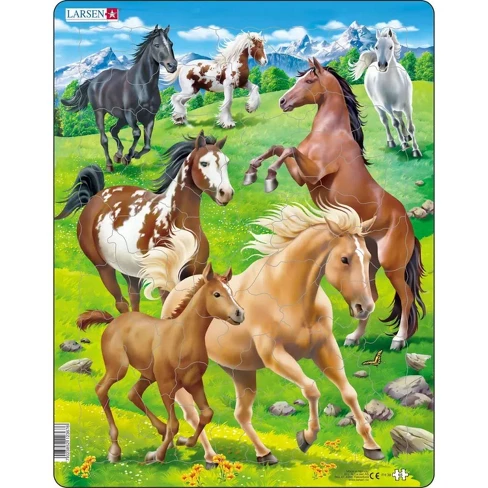 Puzzle Horses 65pc