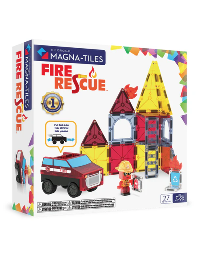 Magnatiles Magnetic Magna-Tiles Fire Rescue