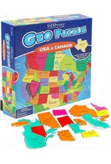 Geo Toys Educational GeoPuzzle USA and Canada (69 Pieces)