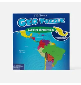 Geo Toys Educational GeoPuzzle Latin America