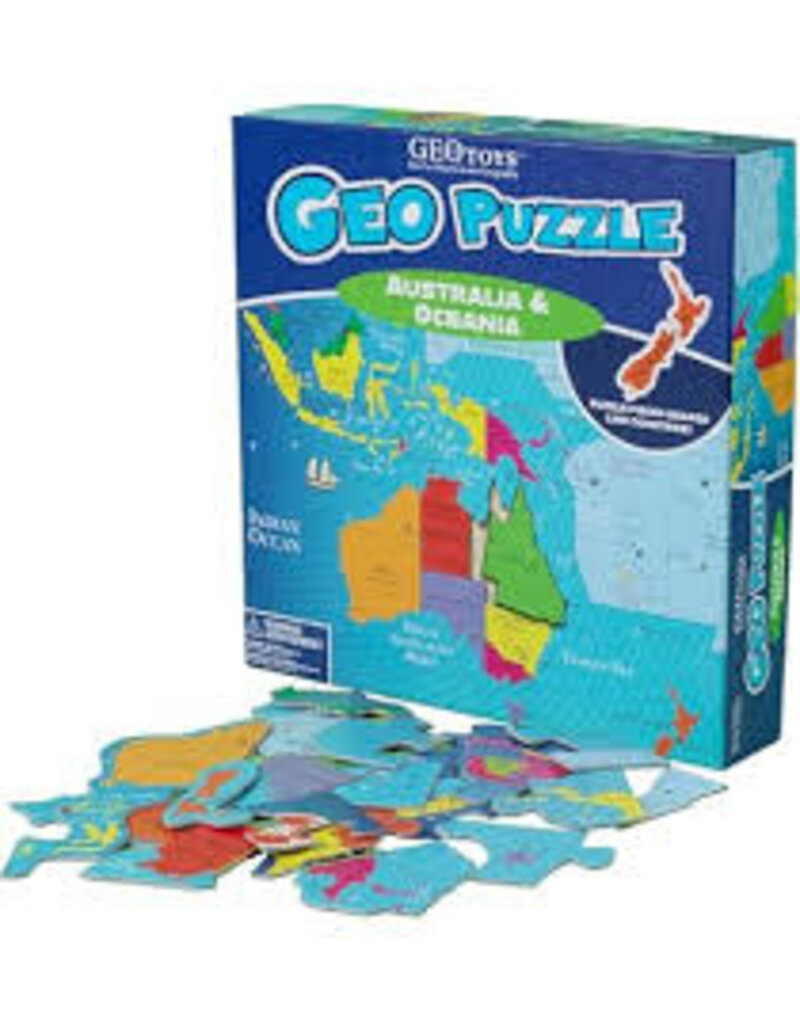 Geo Toys Geo Puzzle Australia and Oceania