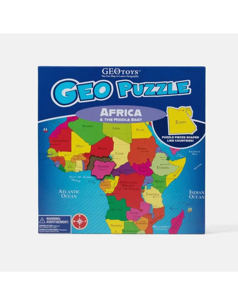 Geo Toys GeoPuzzle Africa and the Middle East