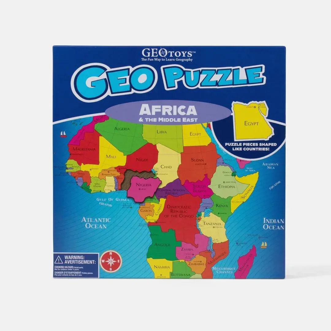 GeoPuzzle Africa and the Middle East