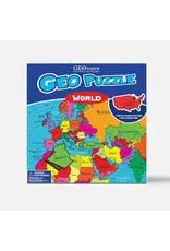 Geo Toys Educational GeoPuzzle World