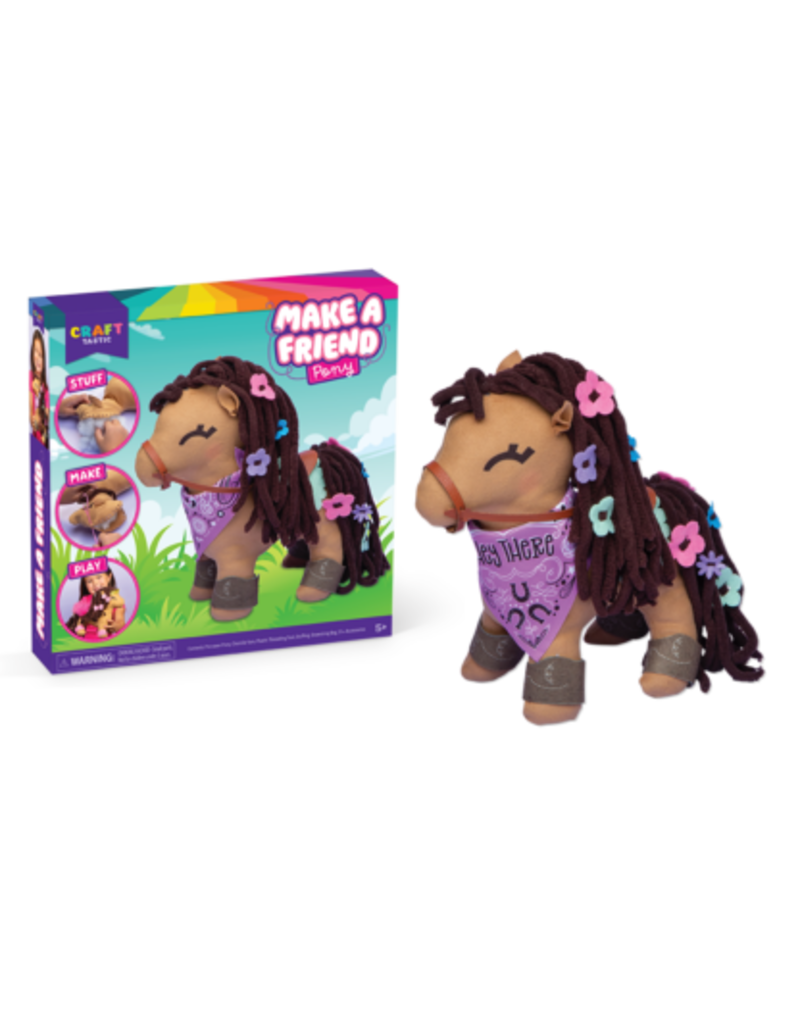 Playmonster Make a Friend Plush Pony