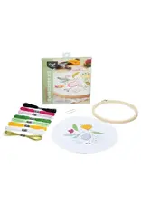 Playmonster Craft Crush Spring Blooms Embroidery Kit