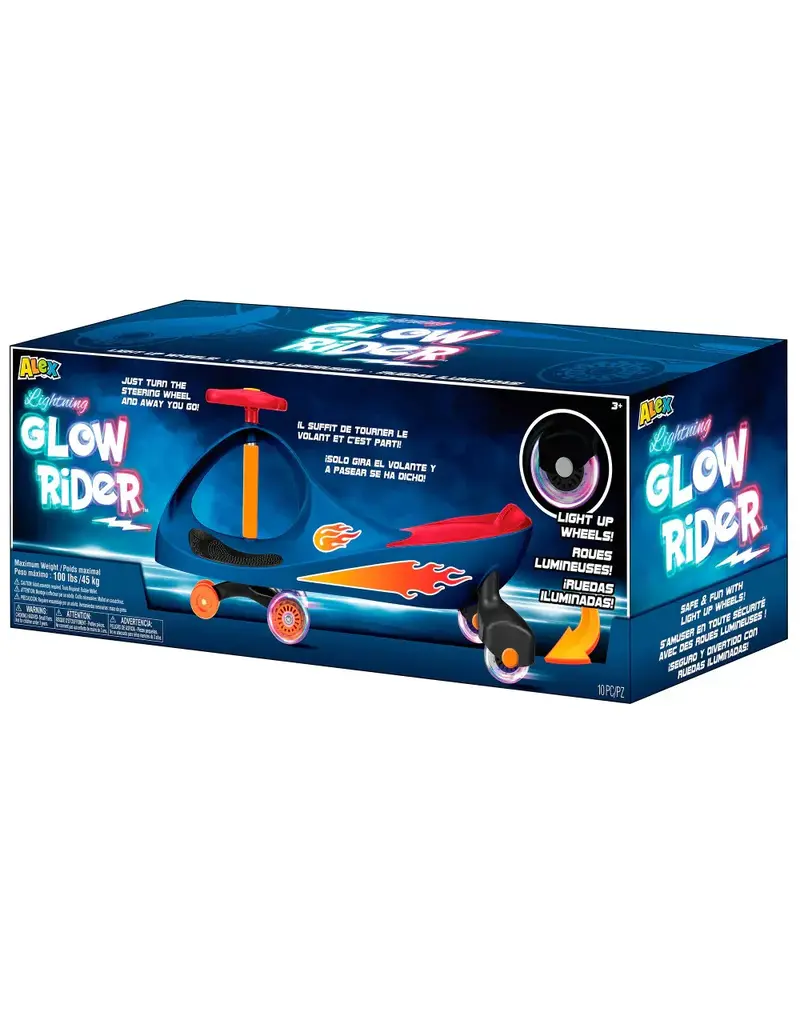 Alex Alex - Lightning Glow Rider ( Blue & Red )