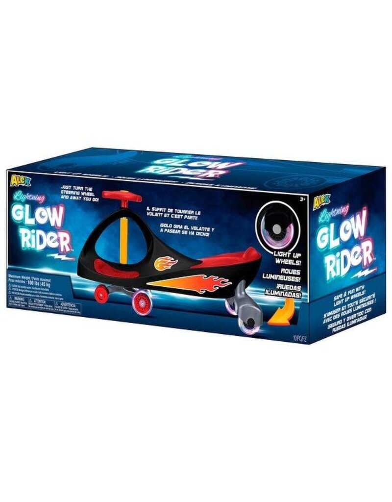 Alex Alex - Lightning Glow Rider (Black & Red )