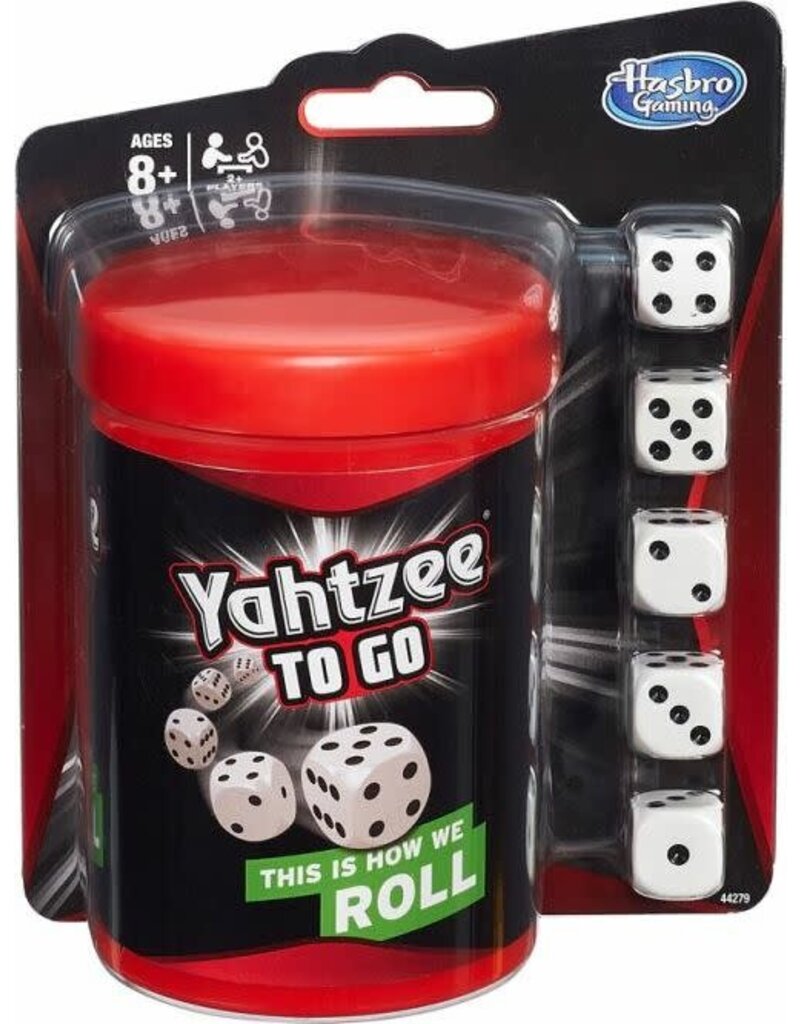 Hasbro Game Yahtzee To Go