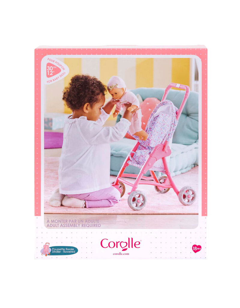 Corolle Baby Stroller -  Flowered