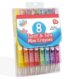 Anker Art Twist & Turn Mini Crayons ( 8 Pack)
