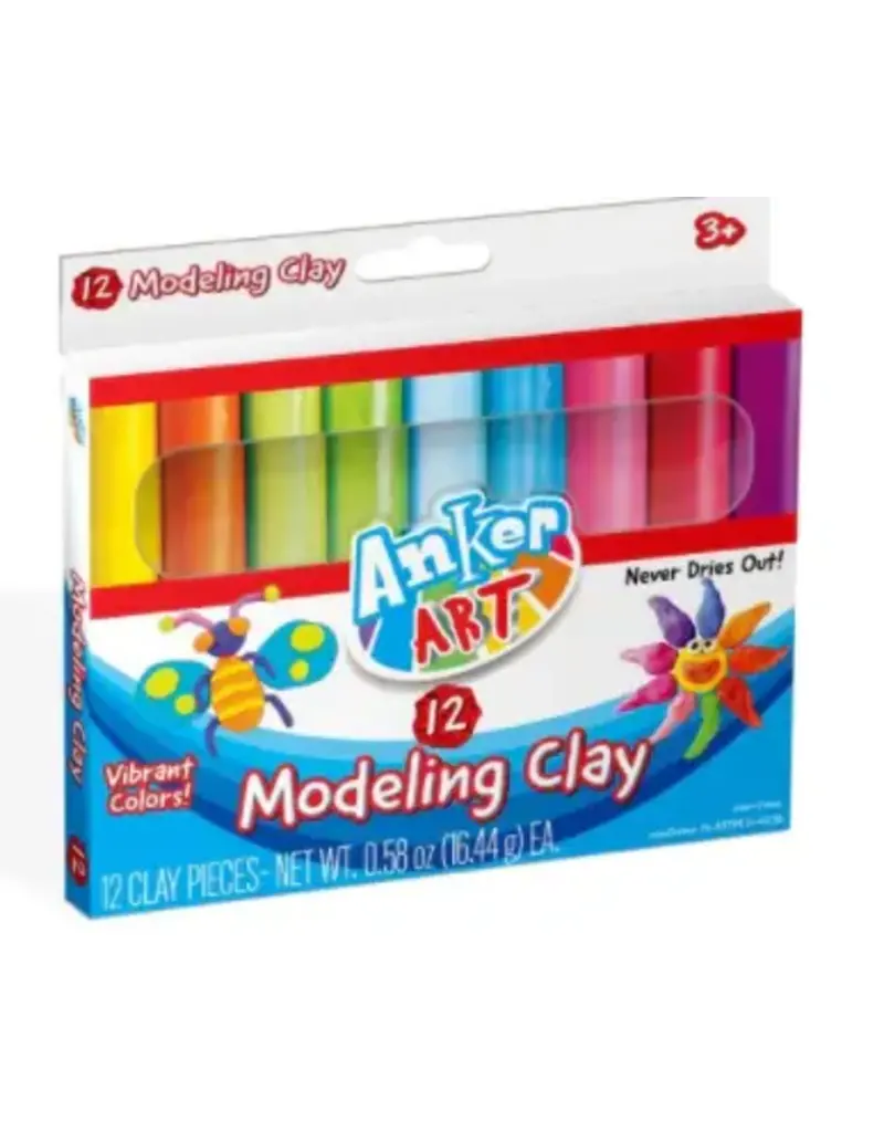 Anker Art Anker Art Modeling Clay (12 Sticks)