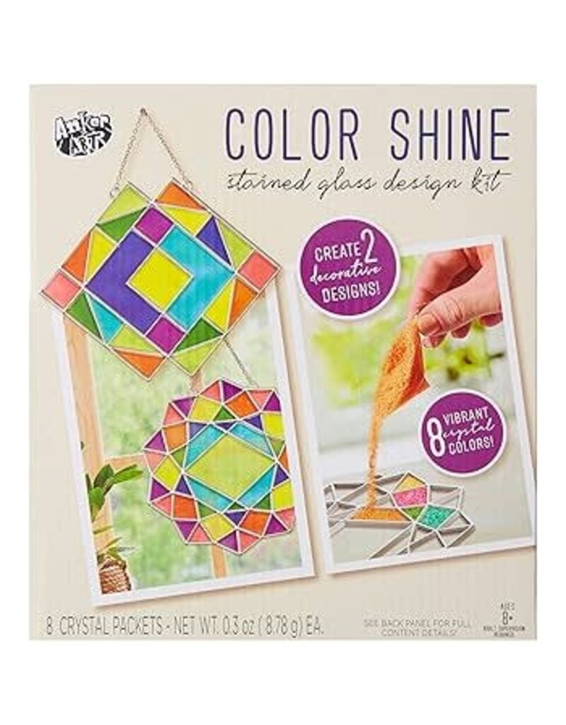 Anker Art Craft Kit Color Shine Stained Glass Design Kit