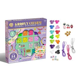 Anker Art Craft Kit Groovy Charm Heishi Bracelet Kit