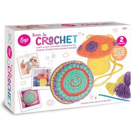 Boye Learn to Crochet - Smiley & Mushroom